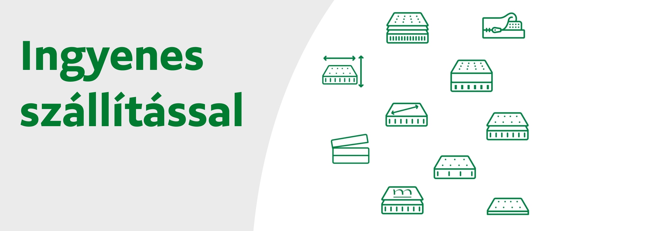 Ingyenes szállítás | Matrac-es-en.hu