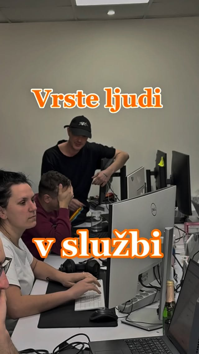 Našli ste tam svojega sodelavca?🤫