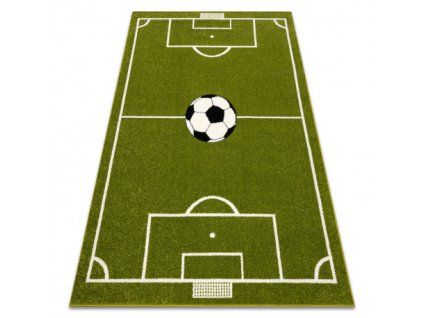 Zelený dětský koberec Mundial