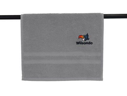 Šedý ručník Wilsondo