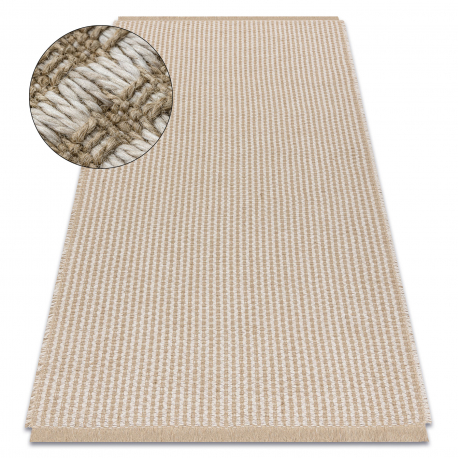 DW DW Krémový jutový koberec Jute Linie Rozměr: 160x220 cm