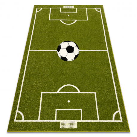 DW DW Zelený dětský koberec Mundial Rozměr: 100x160 cm