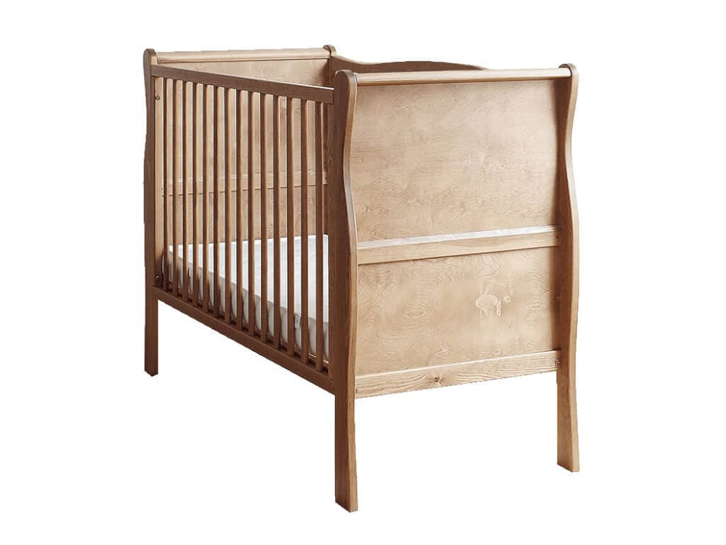 WO WO Dětská postýlka Noble Cot 120x60 Vintage
