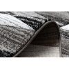 Šedo-černý obdélníkový koberec Bax