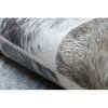 Šedo-bílý patchwork koberec André