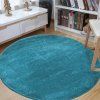 Okrúhly koberec Lora Blue